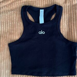 ALO Yoga Black Tank Top